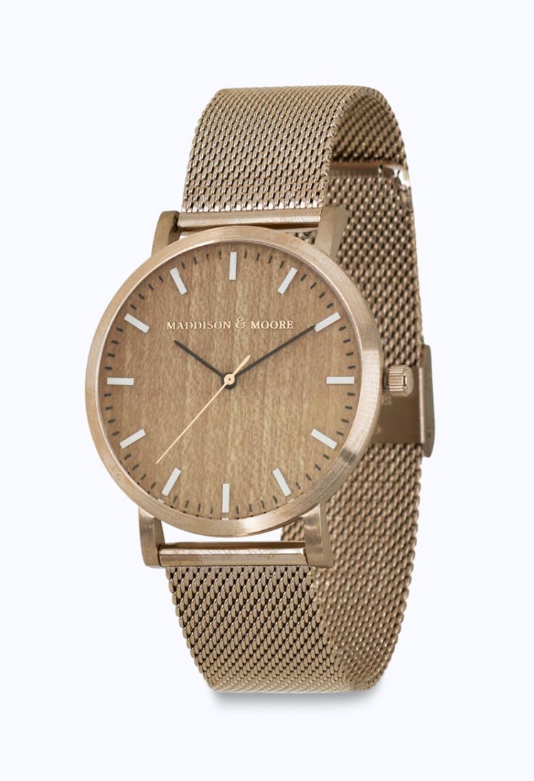 Minimalistic Luxury unisex wooden watch